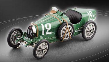 Модель автомобиля Bugatti T35 Great Britain 1920 Limited Edition 2000 pcs.