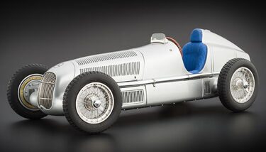 Модель автомобиля Mercedes W25 1934 Silver