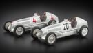 Модель автомобиля Mercedes W25 1934 Silver